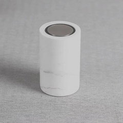 LỌ TĂM BRASSON ĐÁ MARBLE TRẮNG