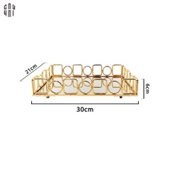 KHAY GƯƠNG CHỮ NHẬT BUCKINGHAM SIZE M SS25