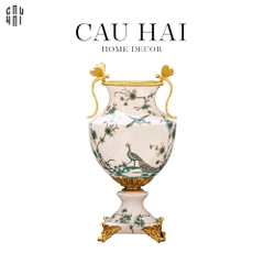 HOME COUTURE - BÌNH HOA SỨ BẠCH THIÊN KHỔNG TƯỚC SS25