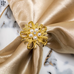 VÒNG KHĂN ĂN - NAPKIN RING GOLDEN PEARL