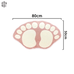 THẢM CỬA - DOOR MAT - 50x80 LOVEY FOOT