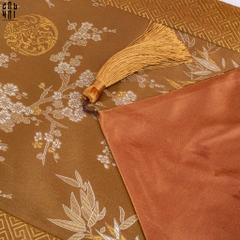 KHĂN TRẢI BÀN MAI LAN CÚC TRÚC 3M - TABLE RUNNER MAI LAN CÚC TRÚC 3M