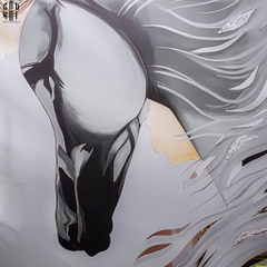 TRANH CANVAS BẠCH MÃ - WHITE HORSE 80X120CM