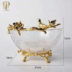 BOWL TRÁI CÂY GOLDEN NEST - SIZE M