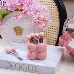 SET 6 NĨA TRÁNG MIỆNG PINKY