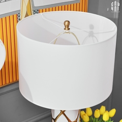 ĐÈN BÀN IRIS WHITE - IRIS WHITE SIDE TABLE LAMP