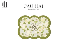 THẢM CỬA - DOOR MAT - 50x80 NATURAL CIRCLE