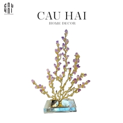 HOME COUTURE - BRASSON JEWELRY CORAL - AMETHYST SS25