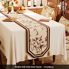 KHĂN TRẢI BÀN NHƯ NGỌC 2M8