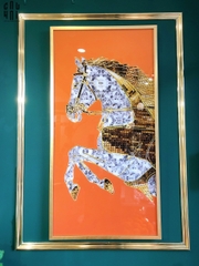 TRANH CANVAS H CHEVAL SUPER BLING BLING 60X120CM