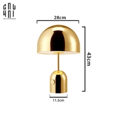 ĐÈN BÀN NIXON - NIXON GILDED TABLE LAMP