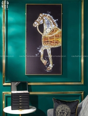 TRANH CANVAS TREO TƯỜNG DARK H-BLING BLING 60X120CM