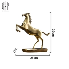 TƯỢNG GOLDEN HORSE OF FORTUNE S29