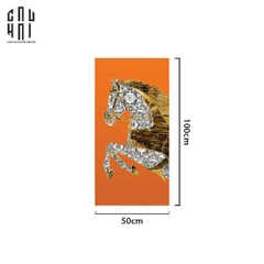TRANH CANVAS H CHEVAL SUPER BLING BLING 50X100CM
