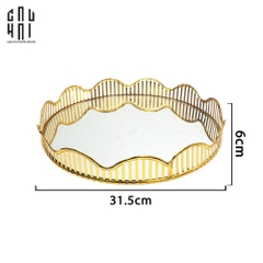 KHAY GƯƠNG TRÒN ROUND CURVES. SS25