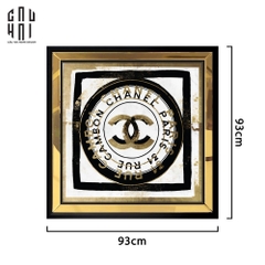 TRANH CANVAS GOLDEN ERA 93X93 CM