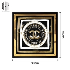TRANH CANVAS GOLDEN MARCUS 93X93 CM