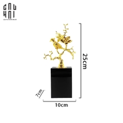 TƯỢNG GOLDEN PHOENIX AMETHYST SS25
