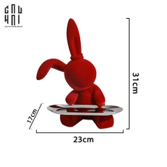 TƯỢNG RED DISK BUNNY SS25