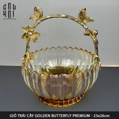 GIỎ TRÁI CÂY GOLDEN BUTTERFLY PREMIUM