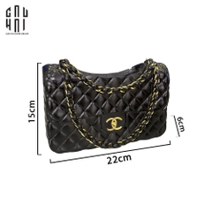 GIỎ CẮM HOA COMPOSITE BLACK CHANEL