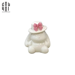 LỌ TĂM CERAMIC BUNNY HAT