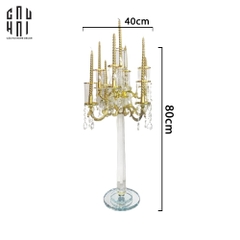ĐẾ NẾN PHA LÊ ANDERSON - LUXURY CRYSTAL CANDLE HOLDER ANDERSON SIZE 82