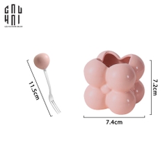 SET 6 NĨA TRÁNG MIỆNG PINKY