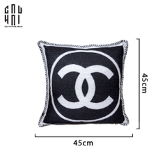 VỎ GỐI SOFA SỢI LEN CHANEL 45X45CM