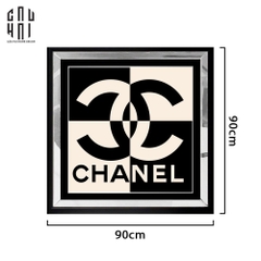 TRANH CANVAS CAO CẤP CAMÉLIA 90X90CM