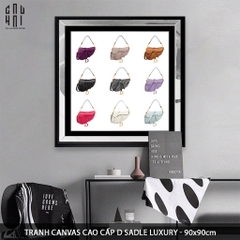 TRANH CANVAS CAO CẤP D SADLE LUXURY 90X90CM