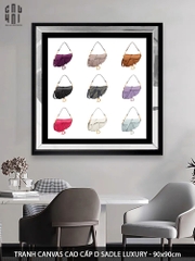 TRANH CANVAS CAO CẤP D SADLE LUXURY 90X90CM