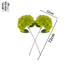 SET 2 CÀNH HOA CẨM TÚ CẦU ĐẠI - XANH