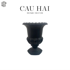 BÌNH HOA THUỶ TINH MINI KRISTINA - BLACK
