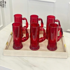 LY BIA THUỶ TINH HERCULES 600ML - RED SS25