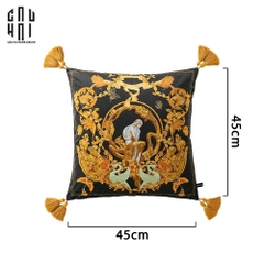IMPERIAL SIGNATURE - VỎ GỐI NHUNG ACANTHUS ROYALE  45.