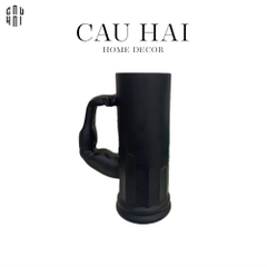 LY BIA THUỶ TINH BLACK HERCULES 600ML SS25