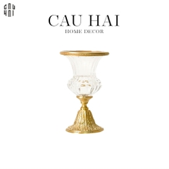 BÌNH HOA THUỶ TINH BRONZE GLASS MILNER