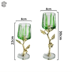HOME COUTURE / SET ĐẾ NẾN TRANG TRÍ CRYSTAL TYRANT SS25