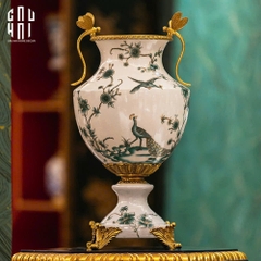 HOME COUTURE - BÌNH HOA SỨ BẠCH THIÊN KHỔNG TƯỚC SS25