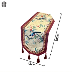 KHĂN TRẢI BÀN NHƯ HOA 2M8