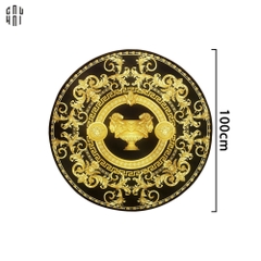 THẢM TRÒN TRẢI SÀN - ROUND CARPET - D100 GIANNI VERS. BAROQUE - POWER. &. LOYALTY
