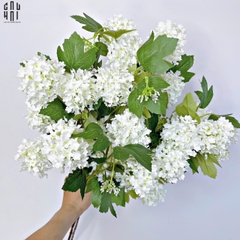 SET 2 CÀNH CẨM TÚ CẦU MINI - TRẮNG