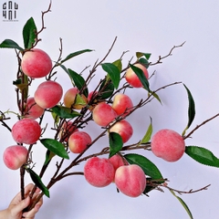 SET 2 CÀNH ĐÀO TRƯỜNG THỌ 85CM