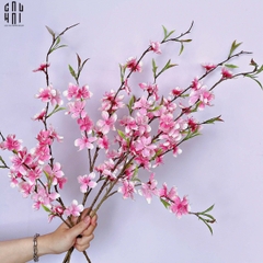 SET 2 CÀNH HOA ĐÀO - HỒNG