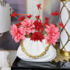 GIỎ CẮM HOA COMPOSITE GOLDEN CHAIN SS25