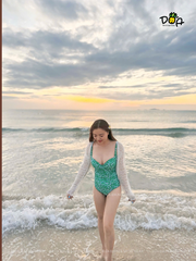 #648 Feedback xinh đẹp từ chị đẹp thả dáng với mẫu Hebe Bikini | DỨA BIKINI & SPORTWEAR