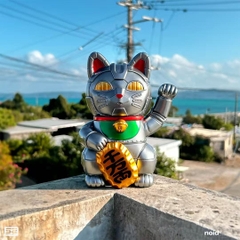 Mecha Maneki Neko ( Silver )