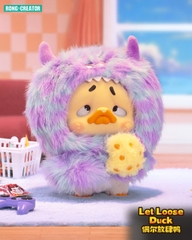 POCKET-UPSETDUCK - COLORFUL PLAYER DUCK PLUSH KEYCHAIN BLIND BOX