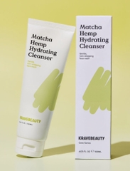 Sữa Rửa Mặt Krave Beauty Matcha Hemp Hydrating Cleanser 120ml